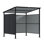 Pergola d'extérieur en métal 6 'x 6' pour terrasse