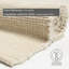 Alm-Glück Hand Loomed Wool Natural White Indoor Rug-99180818