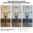 Faustena 16-Light Dimmable Bubble Glass Golden Sputnik Modern Linear Chandelier-254914455
