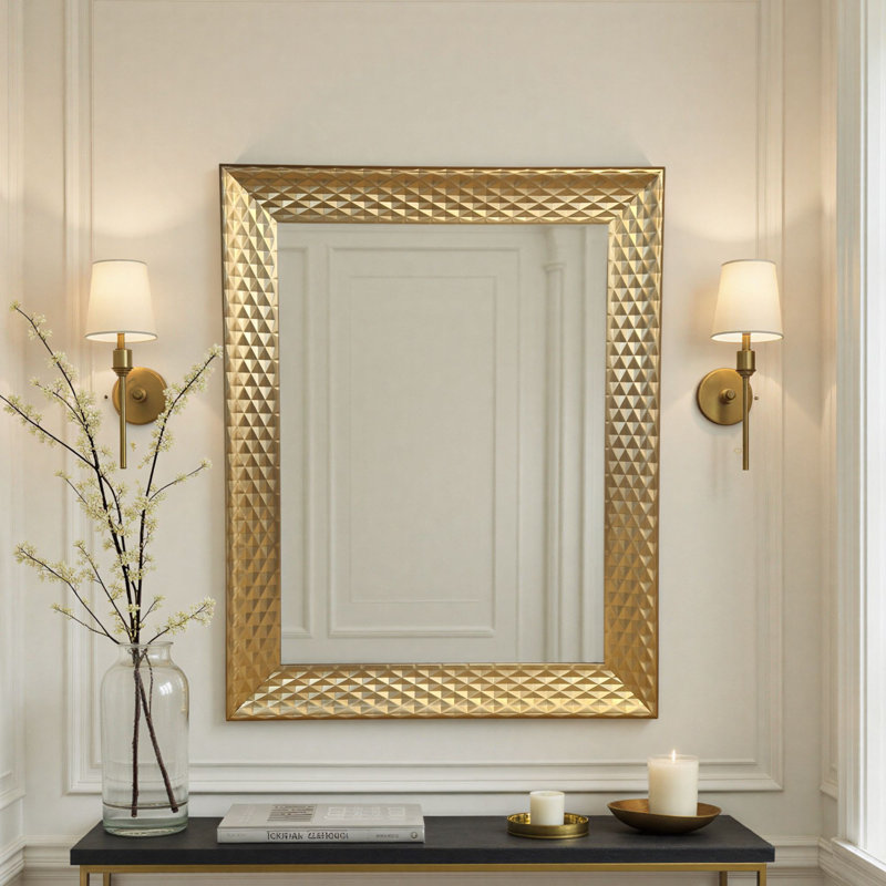 Composite Rectangle Mirror, 98x70cm