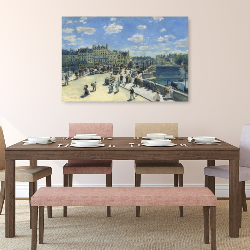 «Le Pont Neuf», reproduction d'art classique, H 32 po x l 48 po