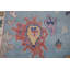 Tapis oriental bleu clair Oushak 9 x 12