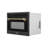 ZLINE Autograph 24 in. Microwave Oven in Black Stainless Steel and Champagne Bronze Helix Handle-119313999