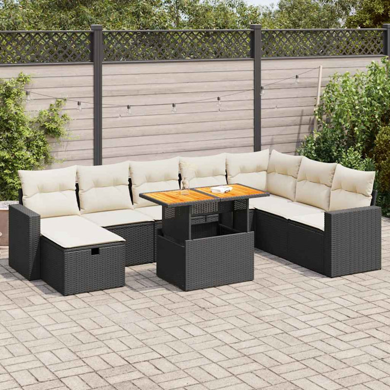 Ensemble de canapé de jardin Vidaxl