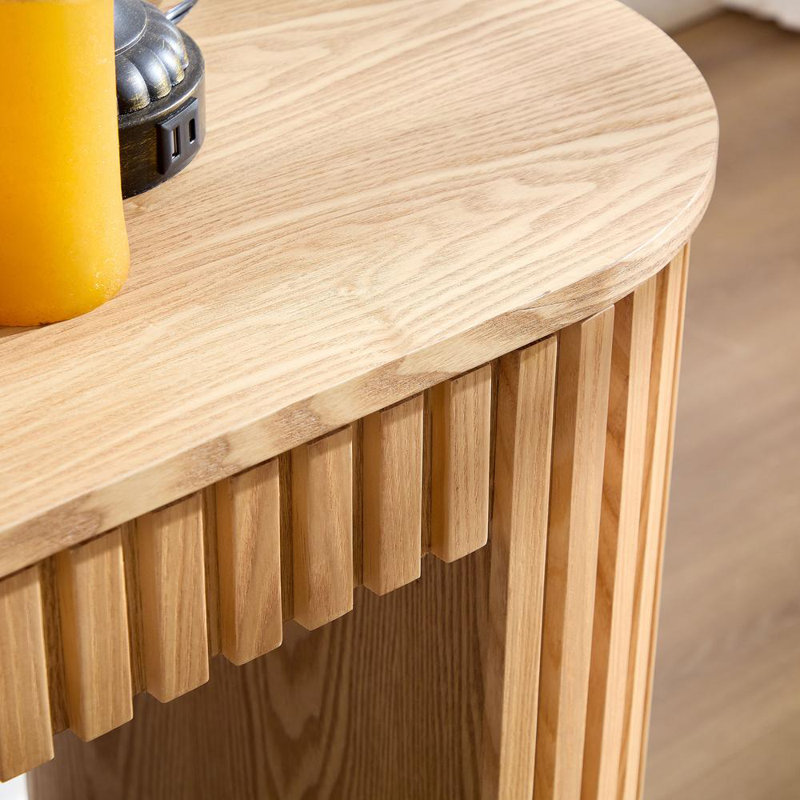 Modern Console Table, Natural
