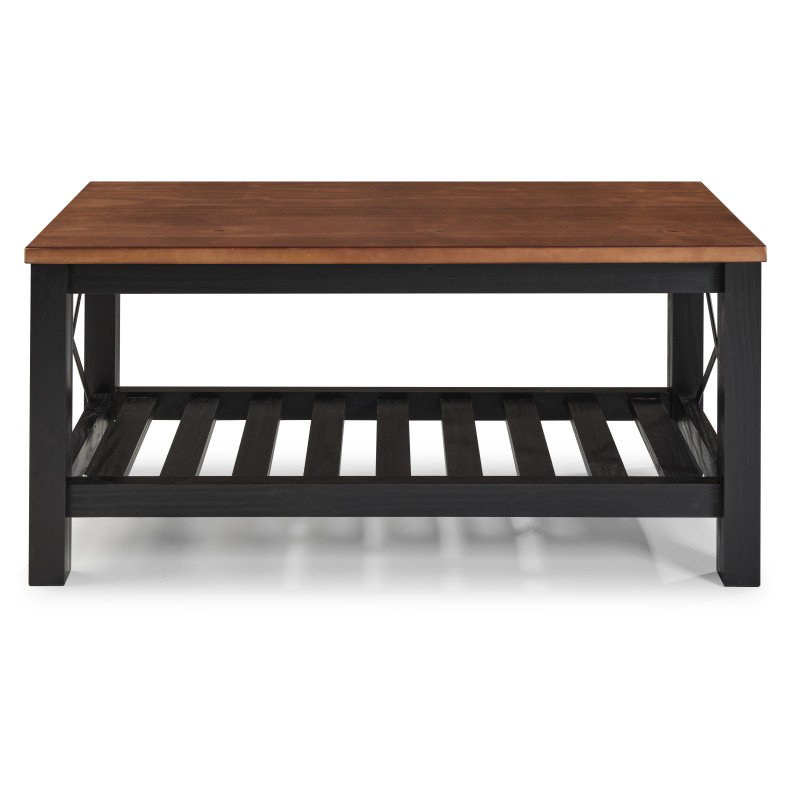 Wood Bench, Black