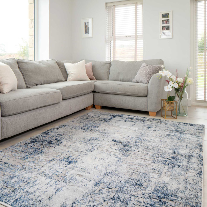 Hargimont Abstract Area Rug, Rectangle 160 x 230cm