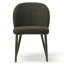 Chaises de salle à manger modernes entièrement rembourrées avec pieds enveloppés de tissu-975871517