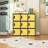 This storage locker cabinet has 9 doors and every door has key lock