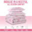 Bows Duvet Cover Set with Pillowcases - Soft Touch Polycotton Bedding - Single Double King Machine Washable-119697496