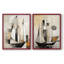 NAUTICAL Series CCCLLXXVVI - Impression encadrée de qualité supérieure - prête à être accrochée - pas de clous requis - pas de clous requis-2102798784-2102798798