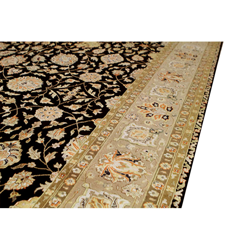 Aberdeen Hand Woven Silk and Wool Oriental Area Rug