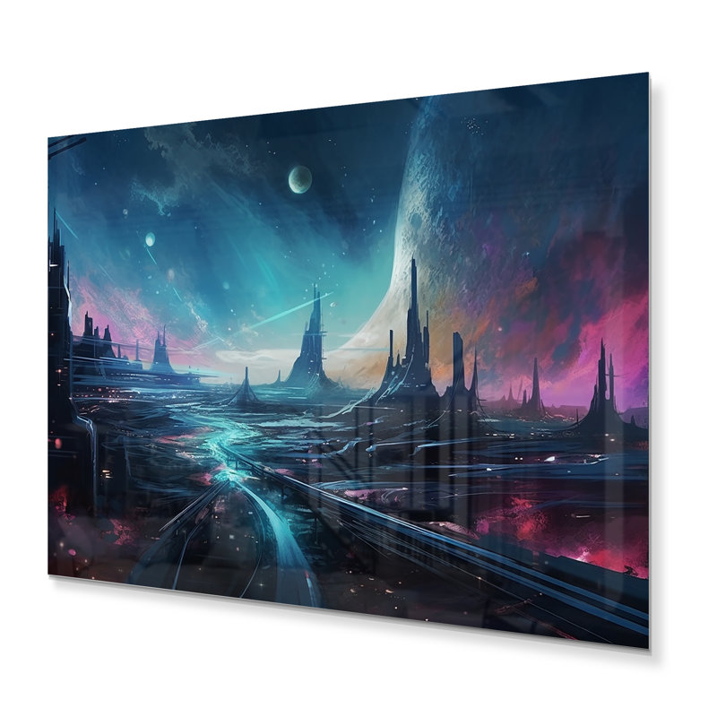 " Imagine Space III ", 30" H x 40" W x 1" D