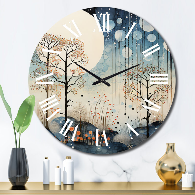 Kalavasos - Japanese Wall Clock, Large
