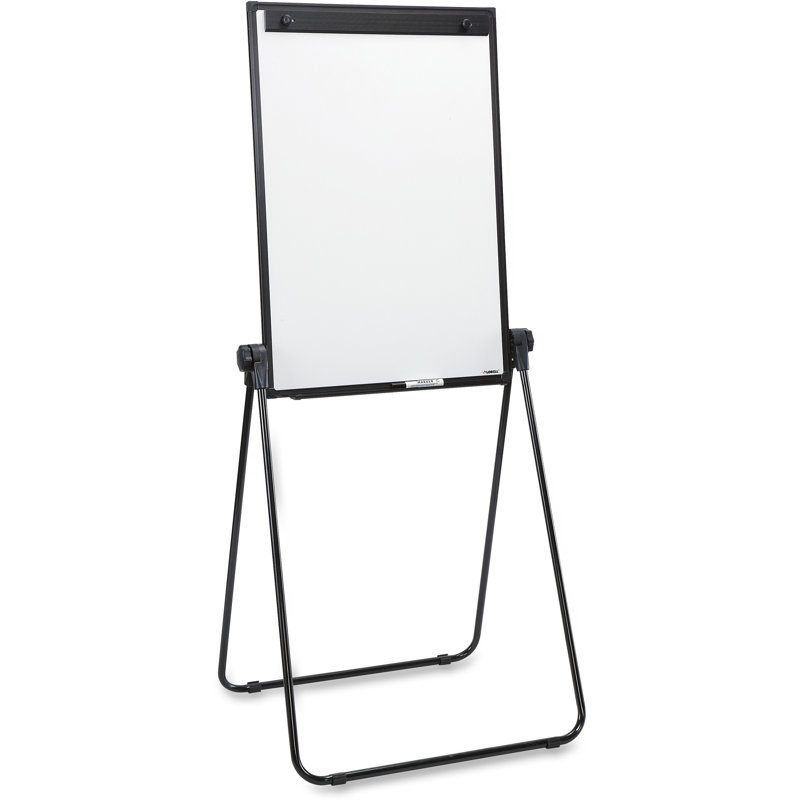 Lorell No Steel Freestanding Metal Whiteboard