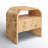 Liam Burl 22.5" Nightstand