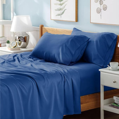 Ranarda Cotton Blend Percale Flat Sheet