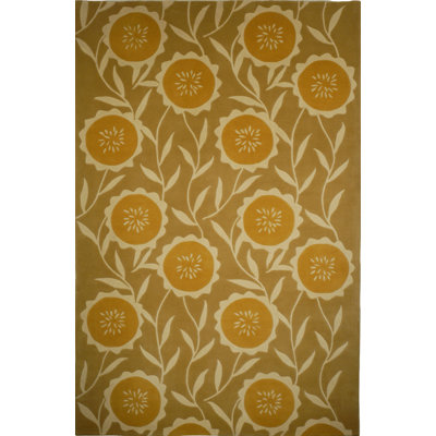 Mandarin Wool Pile Floral Rug