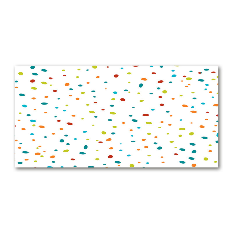 Colourful Dots - Wrapped Canvas Print