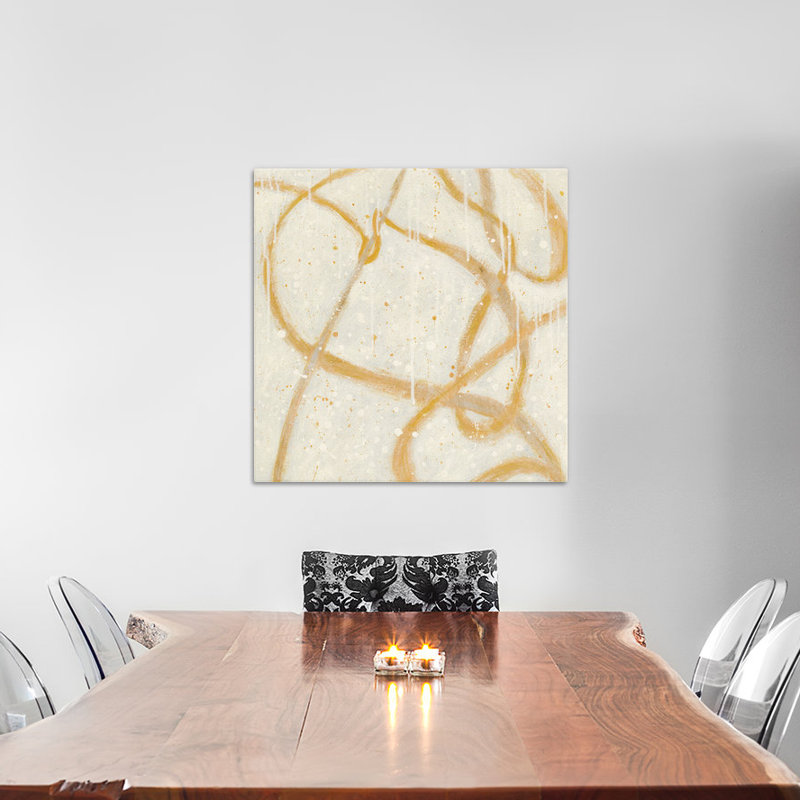 Un autre jour snow, reproduction d’art sur toile tendue, H 37 po x l 37 po x P 1,5 po, Toile tendue, Blanc