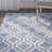 Dip Dye Hand Tufted Wool Geometric Rug-16766787