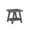 Ensemble de tables basses 3 pièces et 2 tables de bout avec tablette de rangement à finition grain de bois et salon contemporain