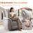 Alteo 39.4" Wide Modern Vegan Leather Power Recliner Chair with USB-97833762