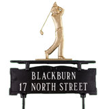 2-Line Lawn Address Sign