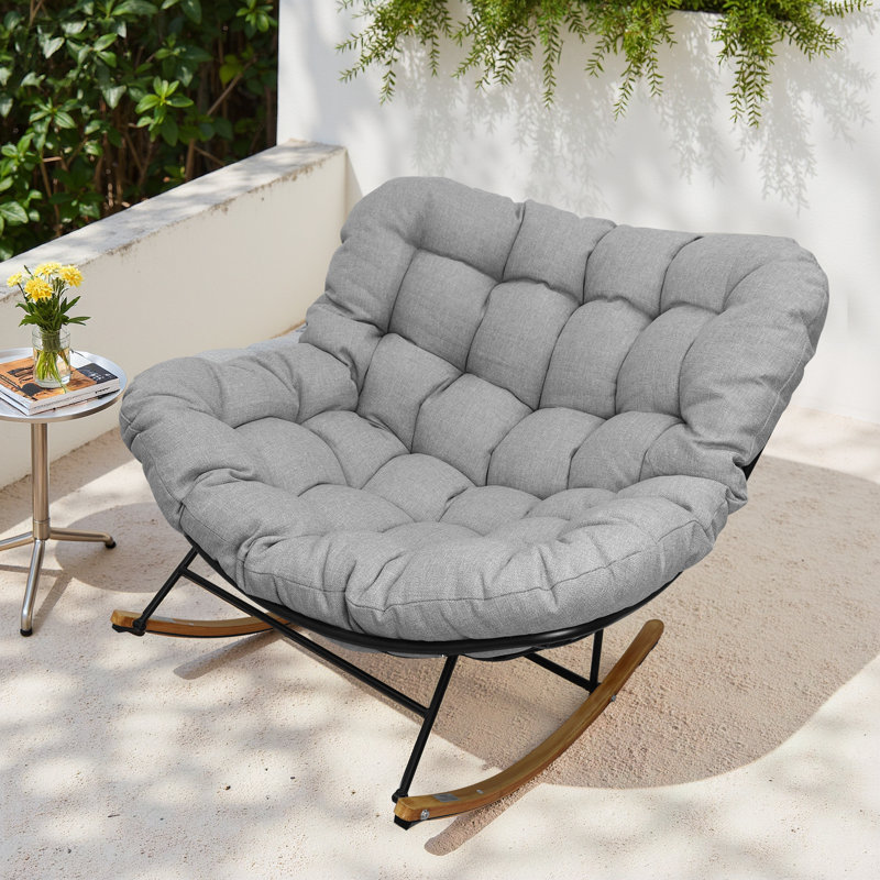 Chaise berçante surdimensionnée Comfy