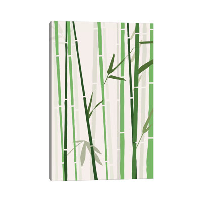 Bamboo - Wrapped Canvas Painting