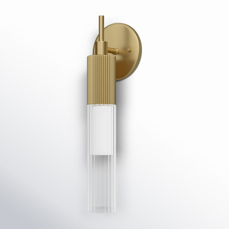Cassi LED Armed Sconce, Gold
