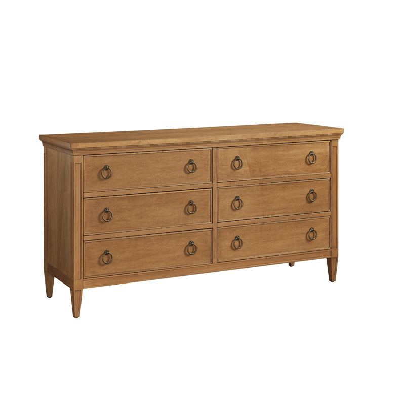 Laguna 68.25'' W 6 - Drawer Dresser, Brown
