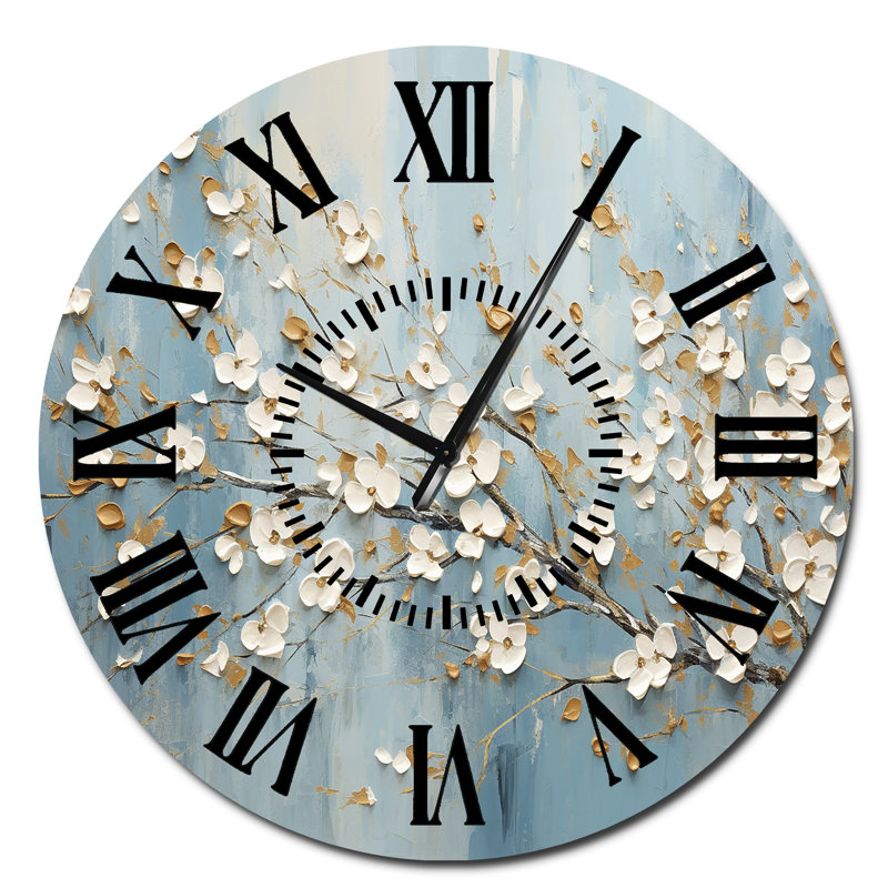 Horloge murale Peacewoodness, Surdimensionné