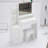 Reno Makeup Vanity with Adjustable LED Mirror, Stool & Spacious Storage-1765557937