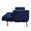 Futon canapé-lit avec accoudoirs réglables, réglable-845529209