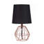 Lampe de table or rose 11,25 po Sonny