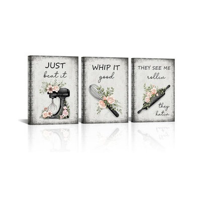 3 Piece Wrapped Canvas Print