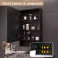 Glass Round Wall Full Length Mirror
