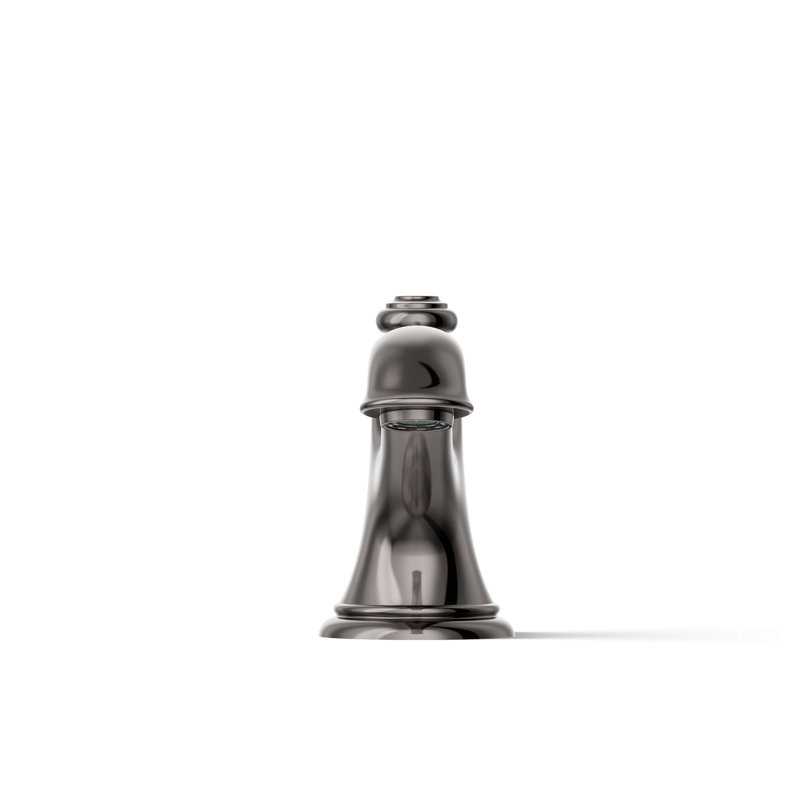 Artifacts Bathroom Sink Spout with Bell Design, Titanium