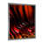 Impression argent sur toile encadrée