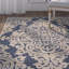 Mitchum Stone/Navy Area Rug-19821337