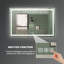 Miroir de salle de bain 48 po x 36 po à DEL sans cadre-62562795