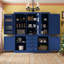 Wooden Kitchen Pantry Organizer With Drawers Adjustable Shelves, 73 Inch Storage Cabinet