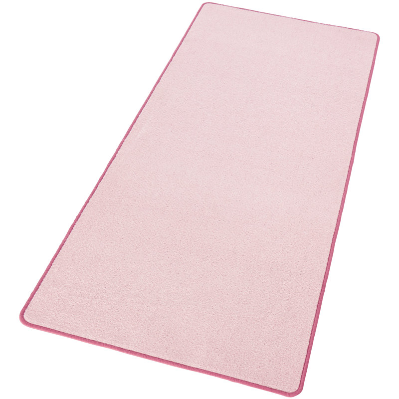 Fancy Light Pink Rug, Runner 80 x 200cm