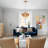  Kaishawn 1 - Light Brown Bohemian Pendant, Rustic Caged Hand-Woven Hemp Rope Single Pendant Light