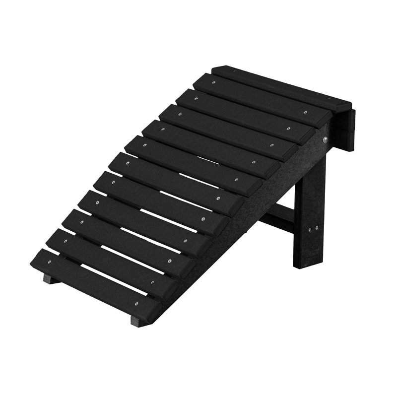 Tabouret pliant Wankowski, Noir