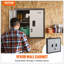 Armoire murale pliable, armoire de garage en métal, petite armoire murale 26 po, capacité de chargement de 240 lb, tablette réglable