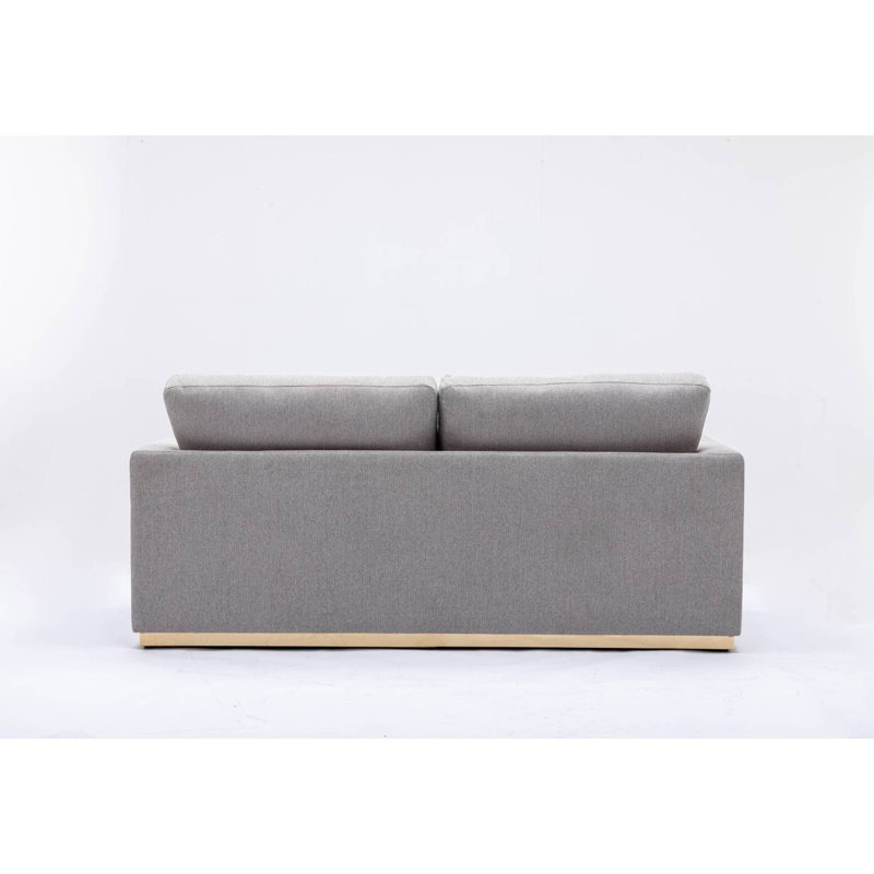 Canapé moderne Valin, lin LV01744