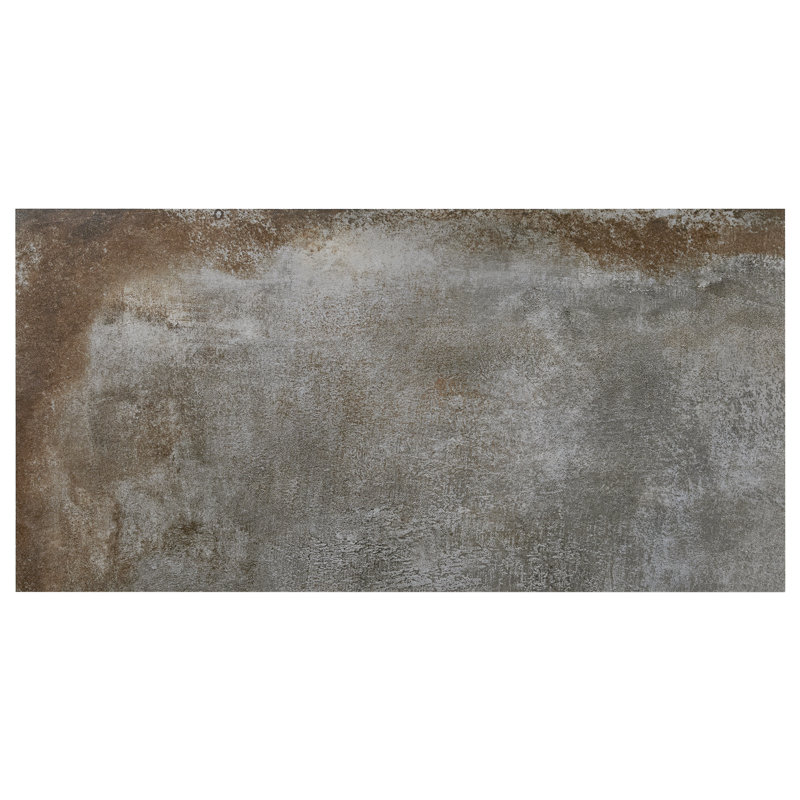 Angela Harris Flatiron 12X24 Matte Porcelain Tile, Graphite