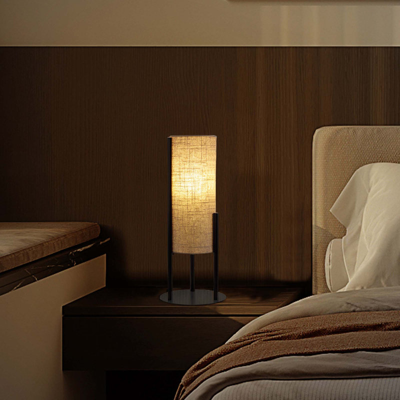 Lampe de table en métal 22 po H 22 po